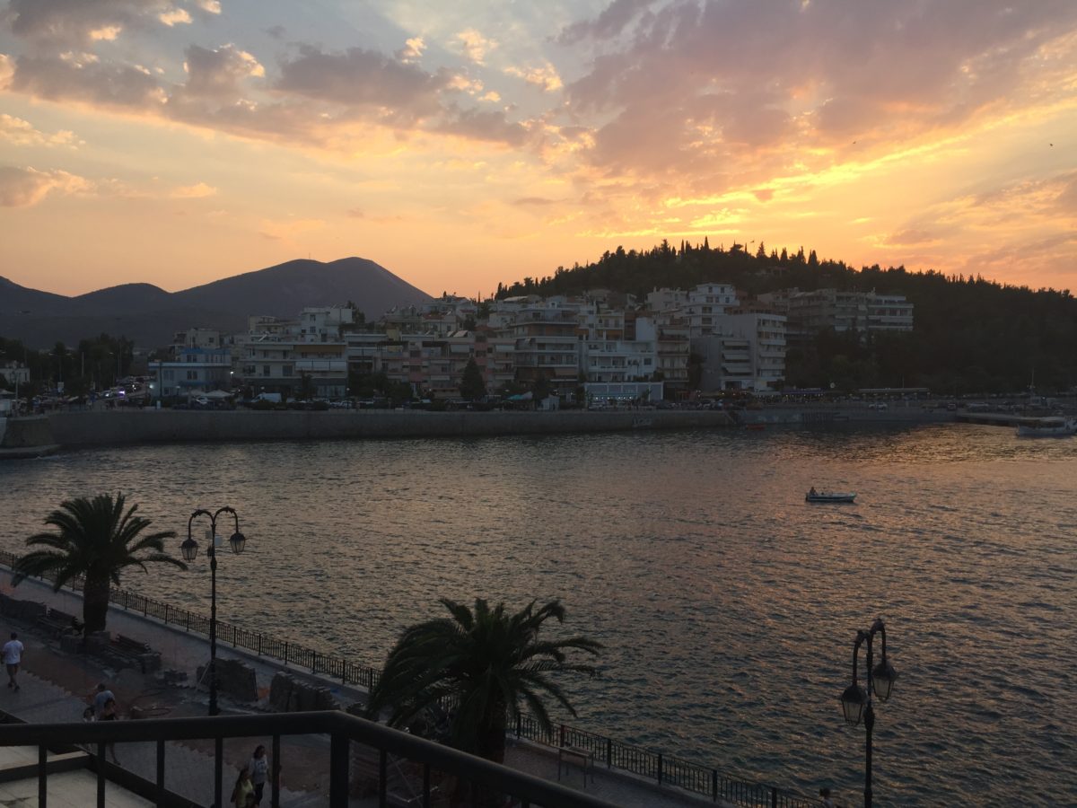 A Selfish Selfless Journey: Journaling The Night Before; Chalkida, Greece